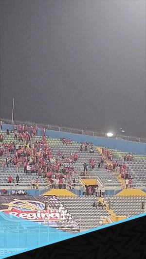 إخلاء جماهير الأهلي من الدرجة الثانية أمام بيراميدز